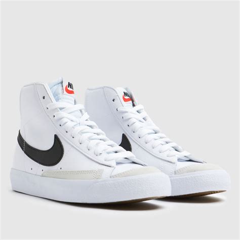 nike blazer mid schwarz weiß|nike blazer 77.